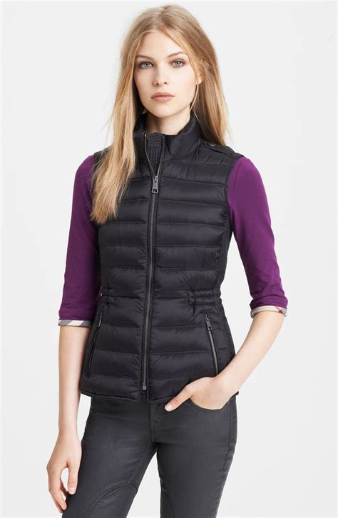 burberry vest womens